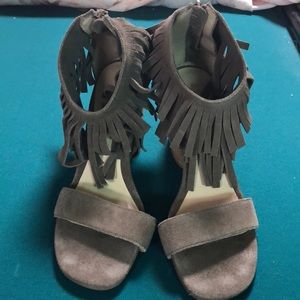 Matiko Morgan Fringe Sandals